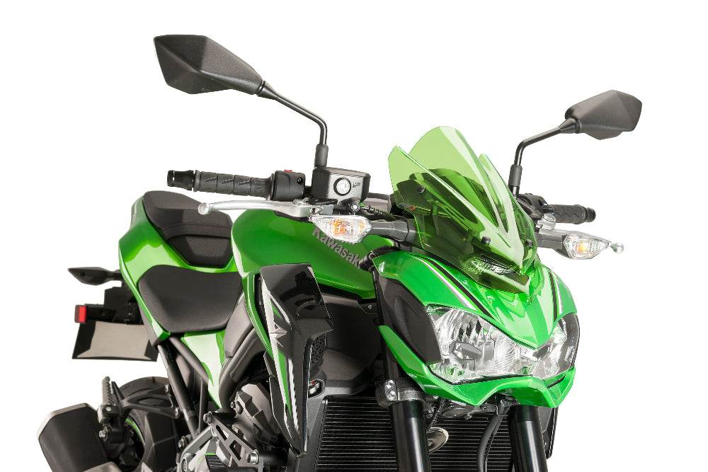 PUIG New Generation Sport Screen - Kawasaki Z900 2017-19 - Motorcycle Performance Store