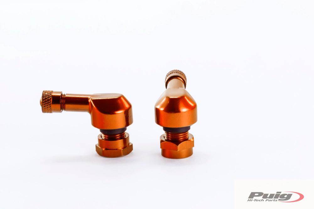 Puig 90 Degree Race Valves Tubeless Tyres Pack Of 2 Valves image 8