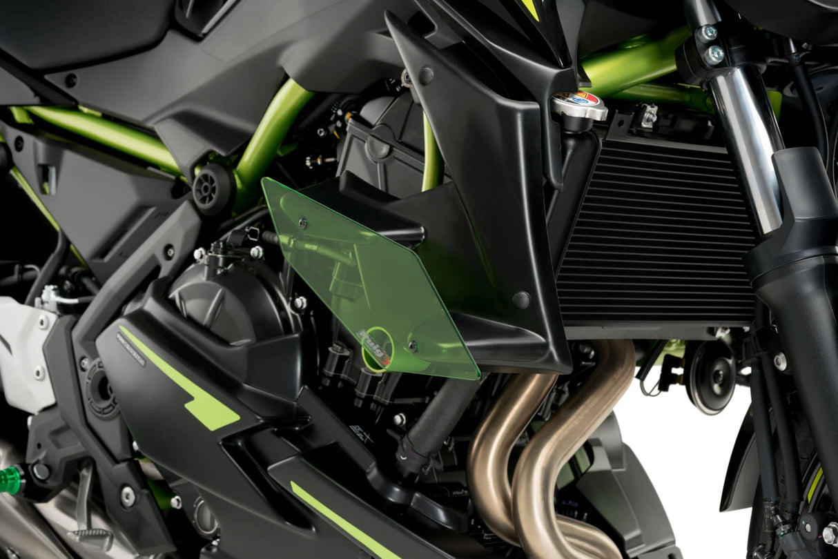 Puig Downforce Naked Spoilers Kawasaki Z650 2020-24 image 2
