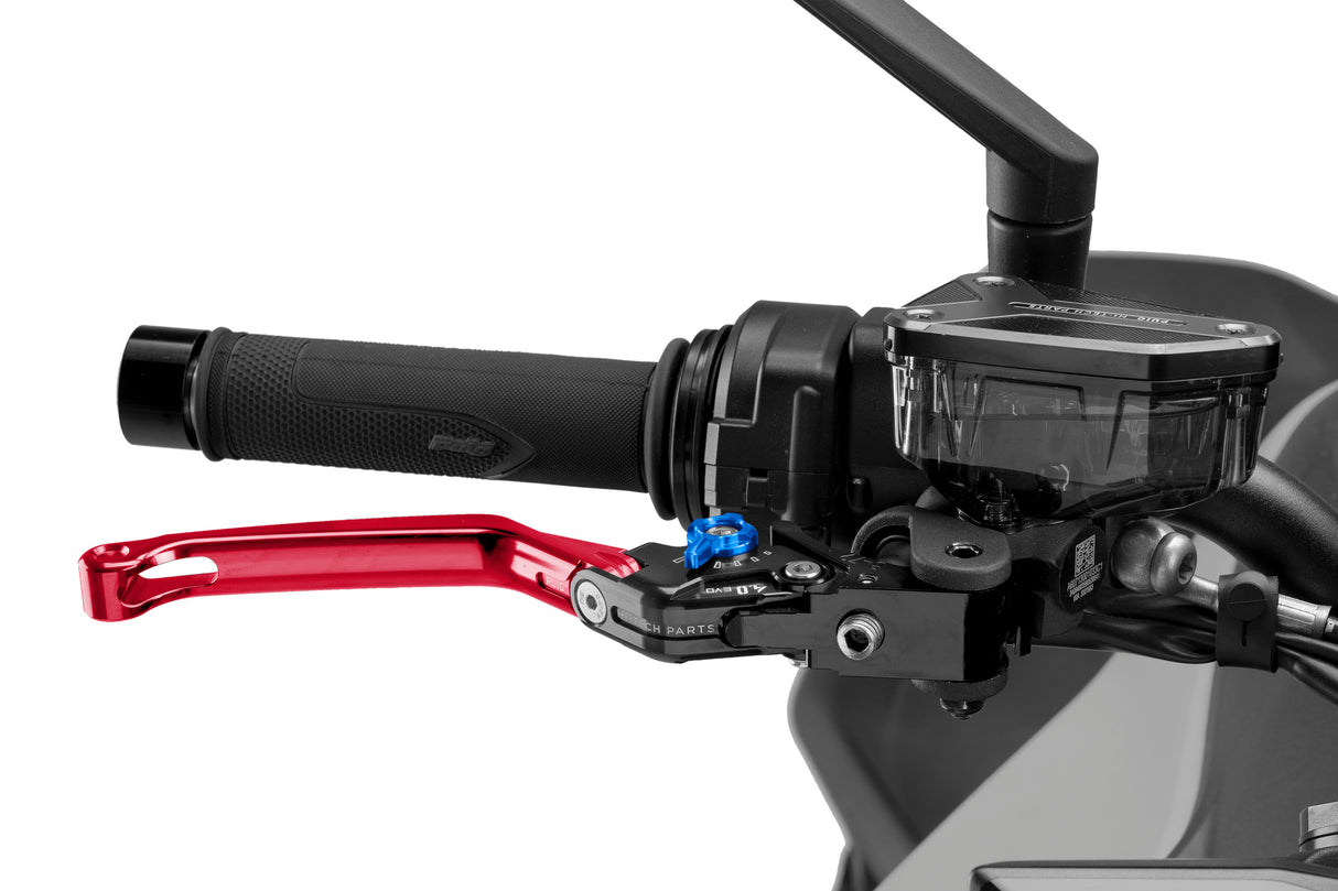 PUIG Gen 4.0 Long Folding Adjustable Levers - Motorcycle Levers