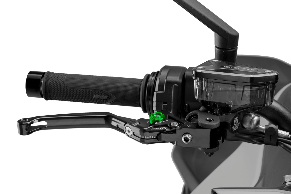 PUIG Gen 4.0 Long Folding Adjustable Levers - Motorcycle Levers