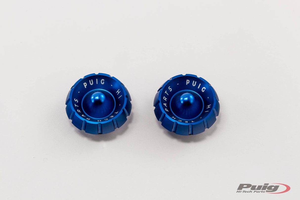 Puig Bar Ends - Thruster with coloured end tip - Motorcycle Performance Store