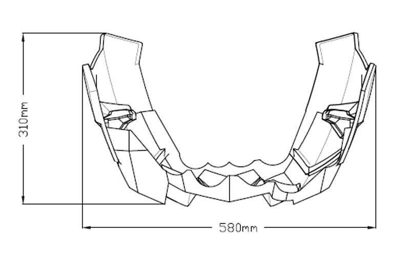Puig Belly Pan - Honda CB1000R 2018-20 - Motorcycle Performance Store