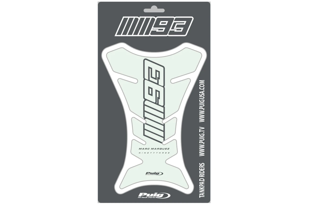 Puig Clear Tank Pad Marc Marquez MM93 - Tank Pads