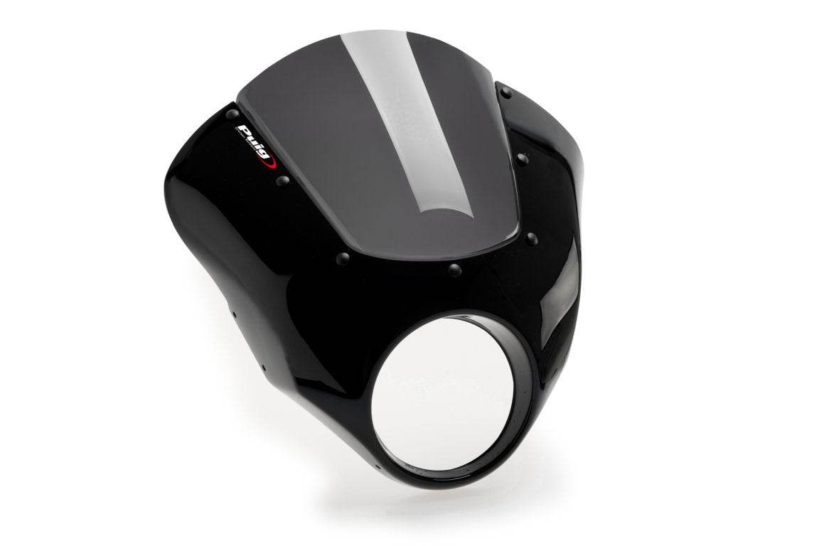 Puig Dark Night Semi Fairing Triumph Bonneville Speedmaster 2018-25 - Motorcycle Performance Store