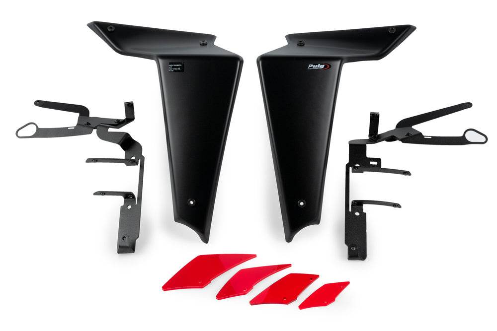 Puig Downforce Naked Side Spoilers Yamaha MT-09 / SP 2021-23 - Motorcycle Performance Store