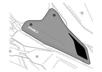 Puig Extended Front Deflectors Triumph Tiger Sport 800 2025