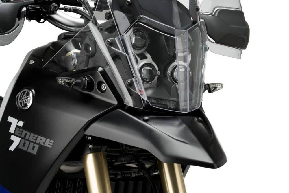 Puig Headlamp Protector Yamaha Tenere 700 2019-25 - Motorcycle Performance Store