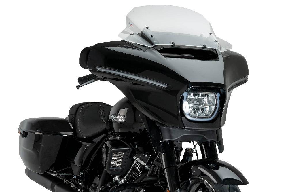 Puig High Road Touring Screen Harley Davidson Street Glide 2024 - Motorcycle Performance Store