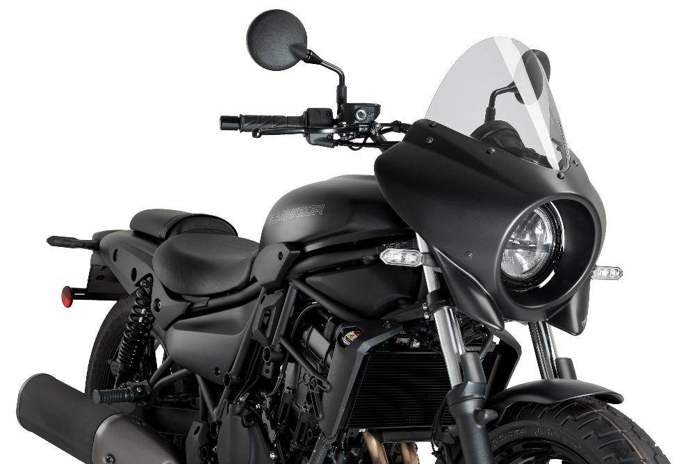 Puig Mirage Semi Fairing Touring Screen Kawasaki Eliminator 500 2024-25 - Motorcycle Performance Store