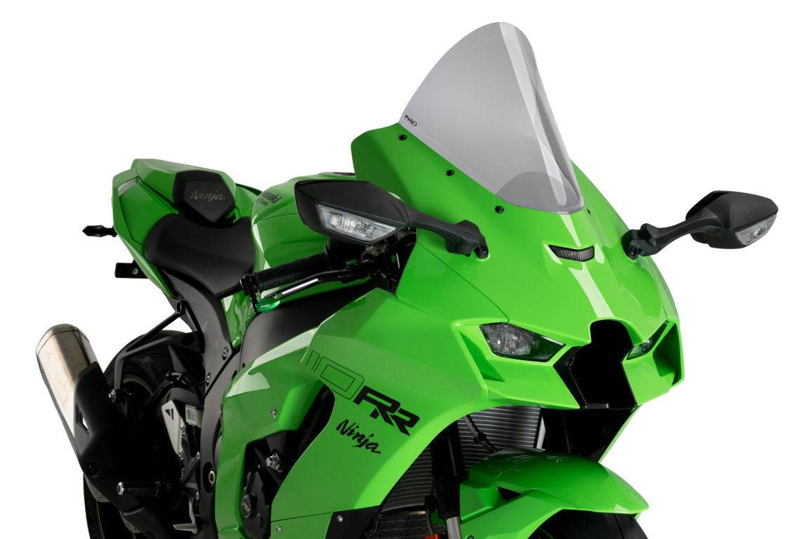 Puig R Racer Screen Kawasaki ZX-10R 2021-25 - Motorcycle Performance Store