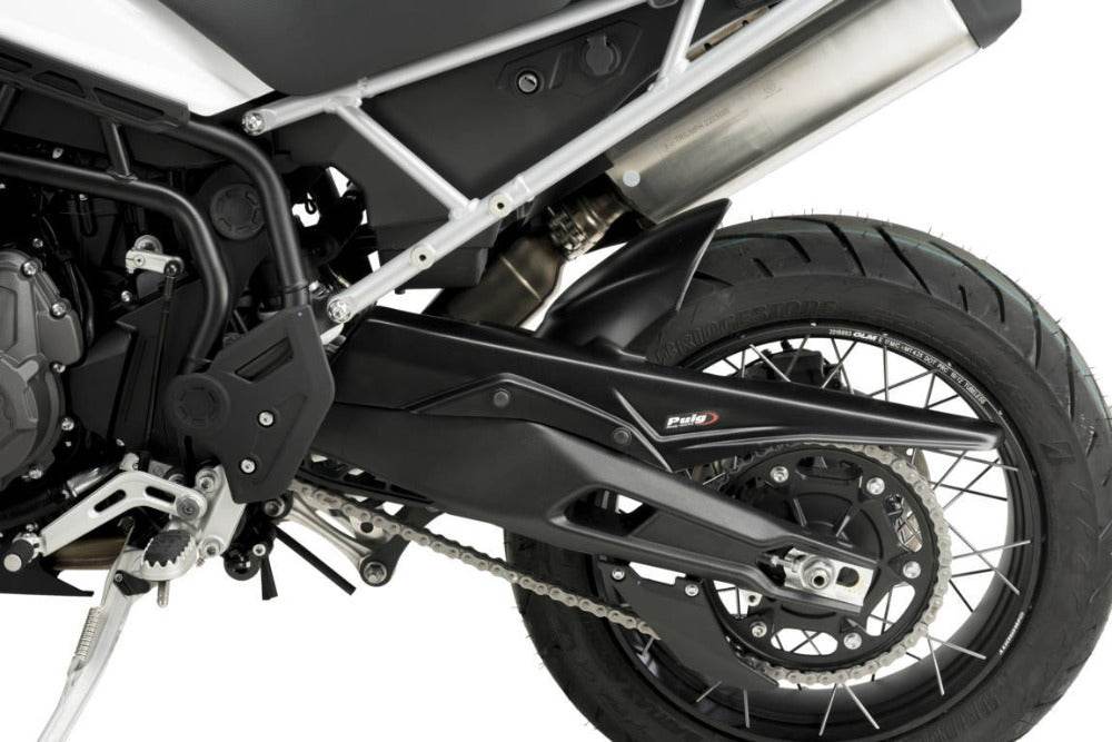 Puig Black Rear Hugger Triumph Tiger 900 2020-25 - Motorcycle Performance Store