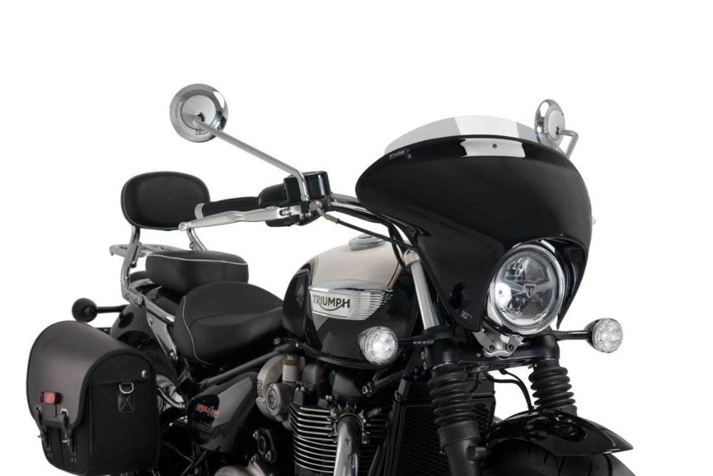 Puig Sport Batwing Fairing Triumph Bonneville Speedmaster 2018-25 - Motorcycle Performance Store