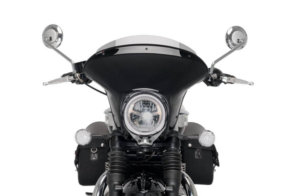 Puig Sport Batwing Fairing Triumph Bonneville Speedmaster 2018-25 - Motorcycle Performance Store