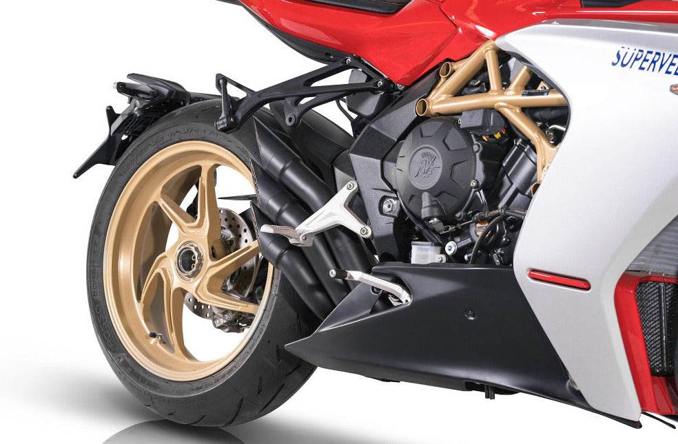 QD Power Gun 21 Silencers - MV AGUSTA SUPERVELOCE 2019-25 - Motorcycle Performance Store