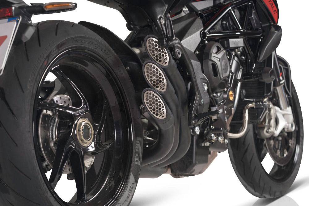 QD Power Gun 21 Silencers MV AGUSTA BRUTALE 800 2018-22 - Motorcycle Performance Store