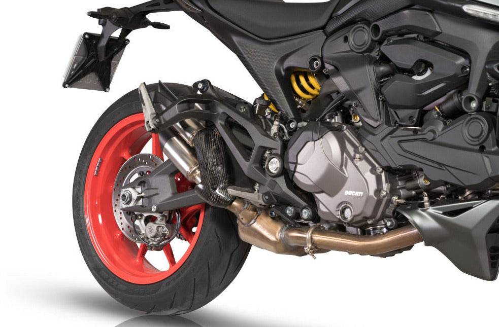 QD Power Gun Silencer Ducati Monster 937 2021-24 - Motorcycle Performance Store