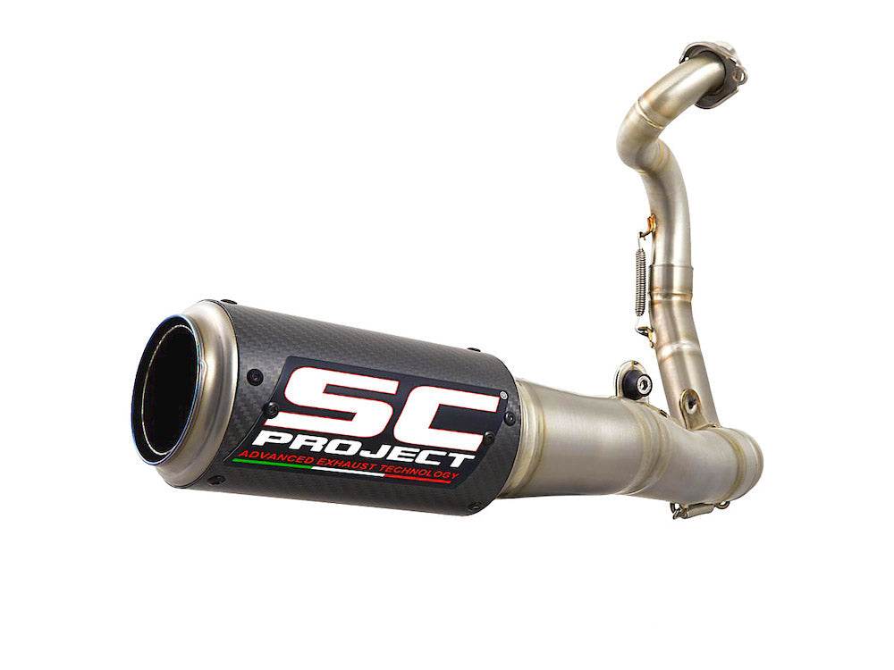 SC Project CR-T Titanium Exhaust System Honda NSF250R 2011-25 - Motorcycle Performance Store