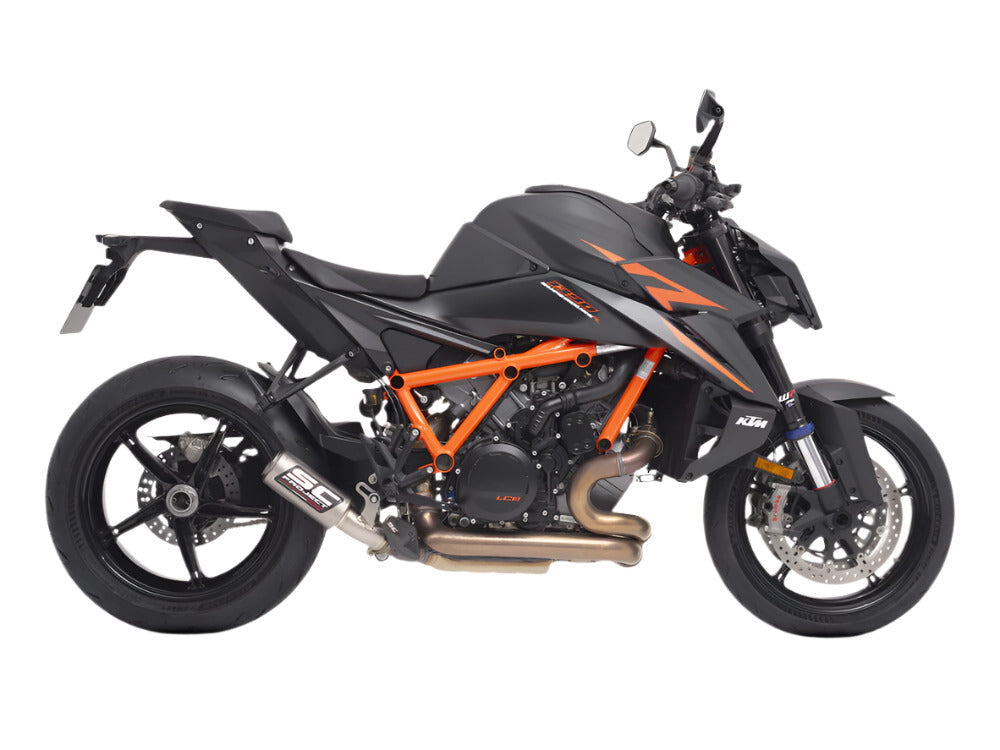 SC Project CR-T Titanium Silencer KTM 1390 Superduke R 2024-25 - Motorcycle Performance Store