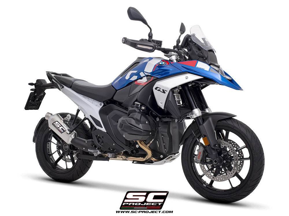SC Project Rally-X Titanium Silencer BMW R1300GS 2023-25 - Motorcycle Performance Store