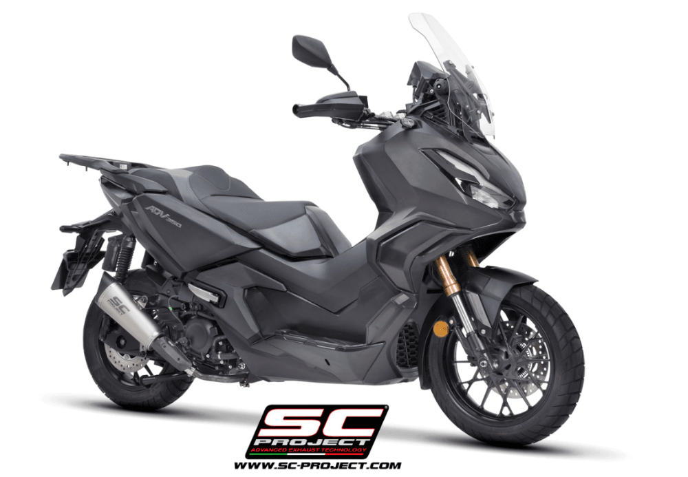 SC Project S2 Titanium Silencer Honda ADV 350 2022-24 - Motorcycle Performance Store