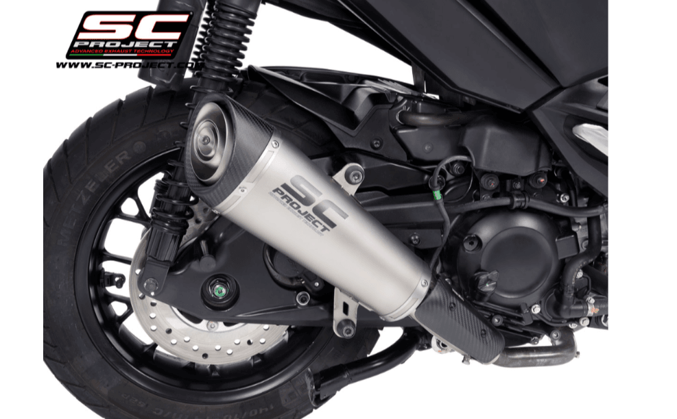 SC Project S2 Titanium Silencer Honda ADV 350 2022-24 - Motorcycle Performance Store