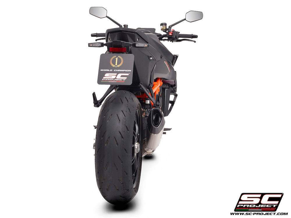 SC Project SC1-R Titanium Silencer KTM 1390 Superduke R 2024-25 - Motorcycle Performance Store