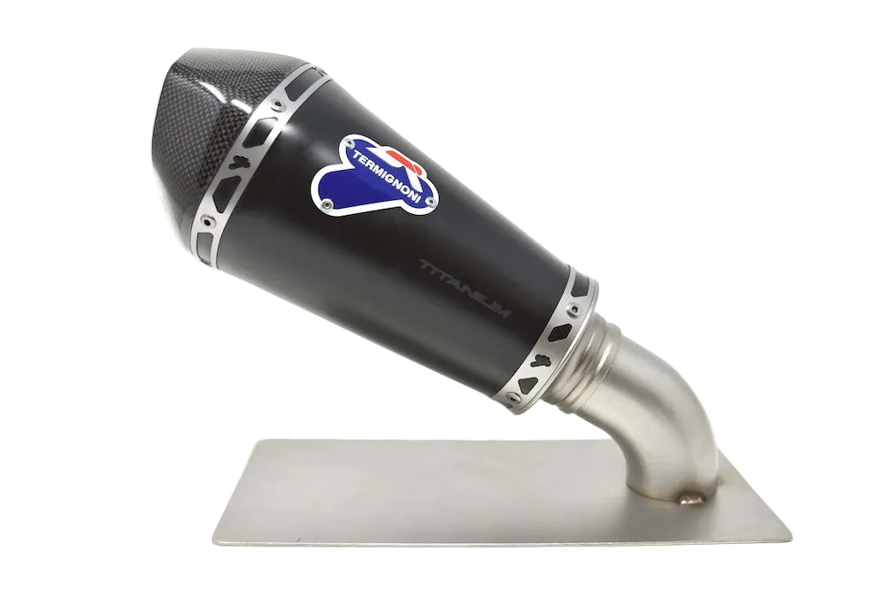 نظام صوتي كامل من التيتانيوم الأسود من تيرمينيوني ريليفانس لياماها MT-09 موديلات 2021-2025