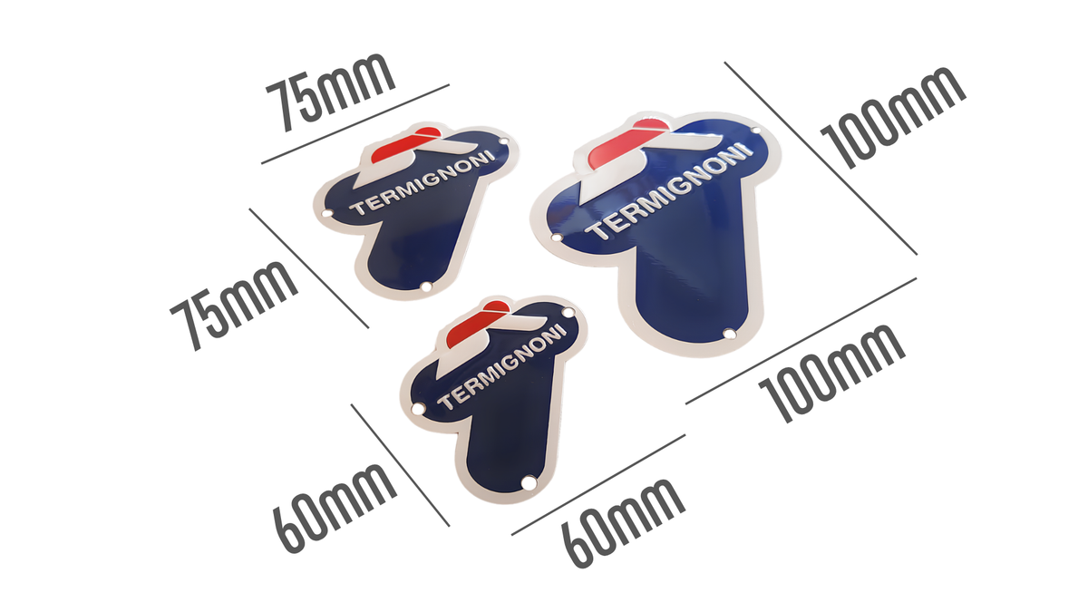 Badges rivetés Termignoni image 3