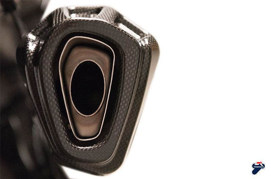 Termignoni Black Edition Exhaust System Yamaha T-Max 530 2017-20 - Motorcycle Performance Store