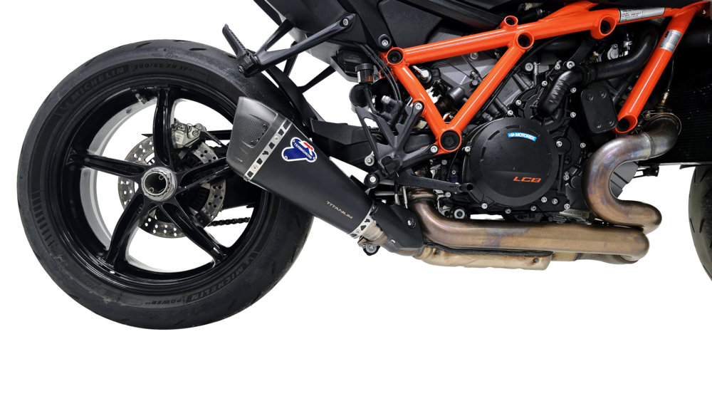 Termignoni Black Titanium Silencer KTM 1390 Superduke R 2024-25 - Motorcycle Performance Store
