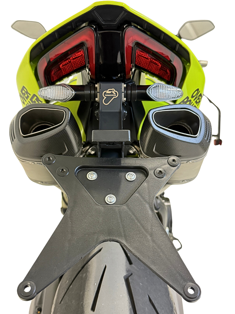 Termignoni Black Titanium Tail Tidy Ducati Streetfighter V4 2025-26 - Motorcycle Performance Exhausts