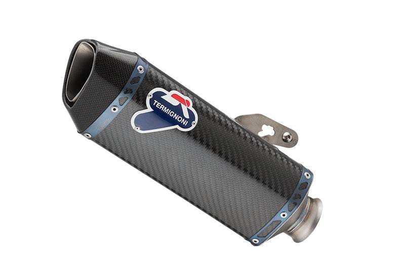Termignoni Carbon Road Legal Silencer - Yamaha YZF1000 R1 2015-20 - Motorcycle Performance Store