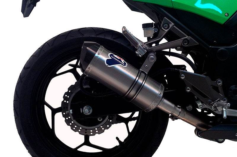 Termignoni Carbon Silencer KAWASAKI NINJA 300 2012-16 - Motorcycle Performance Store