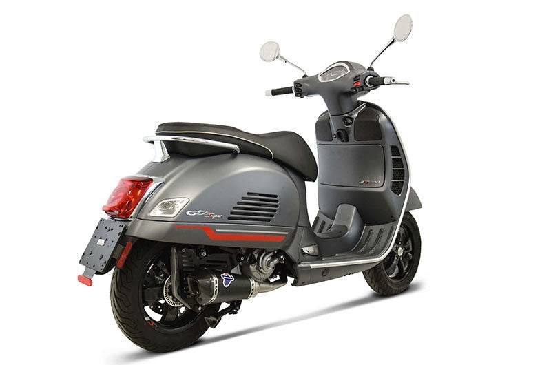 Termignoni Conical Black Titanium System Vespa GTS 300 2008-22 - Motorcycle Performance Store