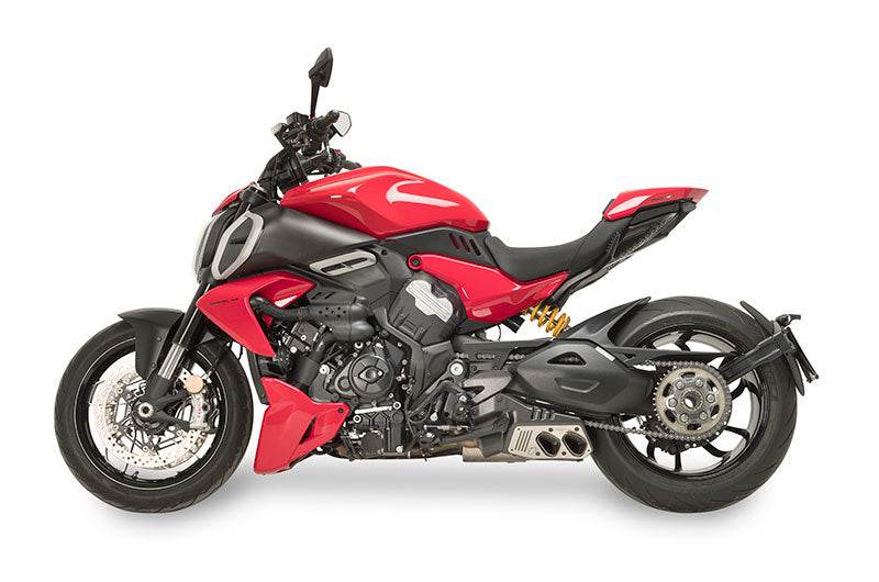 Termignoni Dragster Exhaust System Ducati Diavel V4 2023-24 - Motorcycle Performance Store