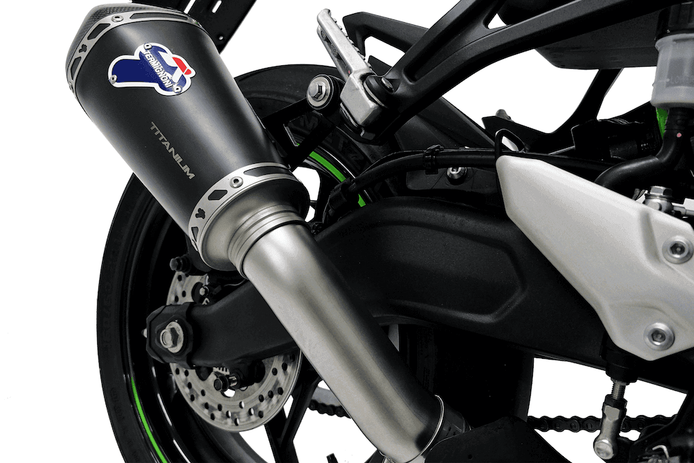 Termignoni Relevance Black Silencer Kawasaki ZX-4R 2024-25 - Motorcycle Performance Store