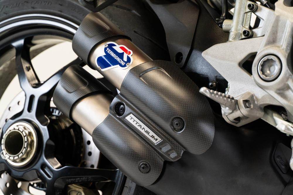 Termignoni Titanium Homologated Silencer Ducati Supersport 950 2021-25 - Motorcycle Performance Store