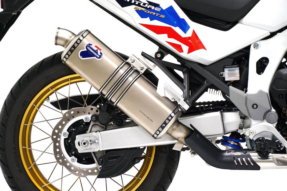 Termignoni Titanium Silencer Honda Africa Twin CRF1100L 2024 - Motorcycle Performance Store