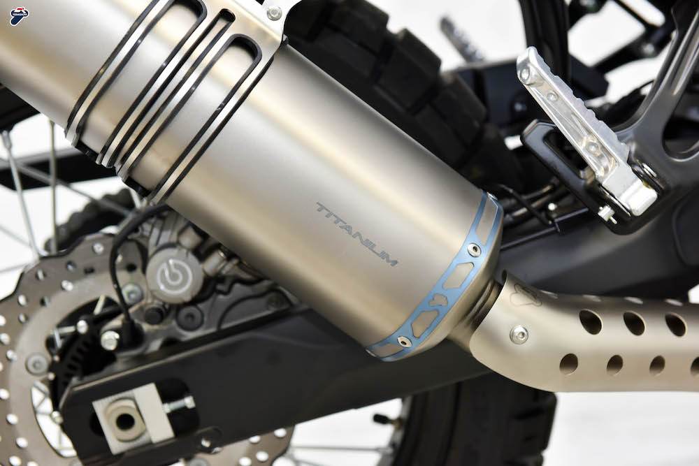Termignoni Titanium Silencer Yamaha Tenere 700 2020-25 - Motorcycle Performance Store