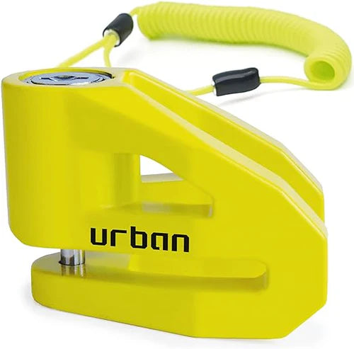 Urban Security UR206Y Motorcycle Disc Lock + Cable