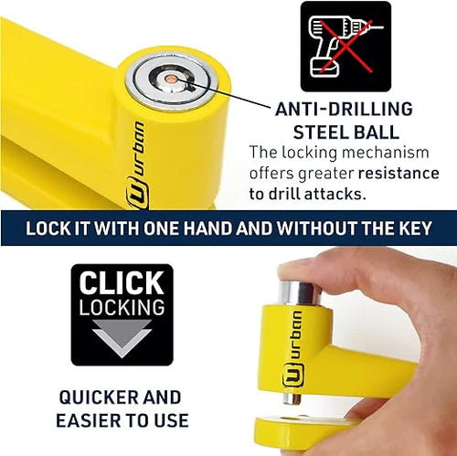 Urban Security 560A Motorcycle Disc Lock