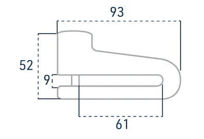 Urban Security 560A Motorcycle Disc Lock