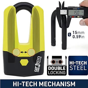 Urban Security U9DY Motorcycle Disc Lock + Cable