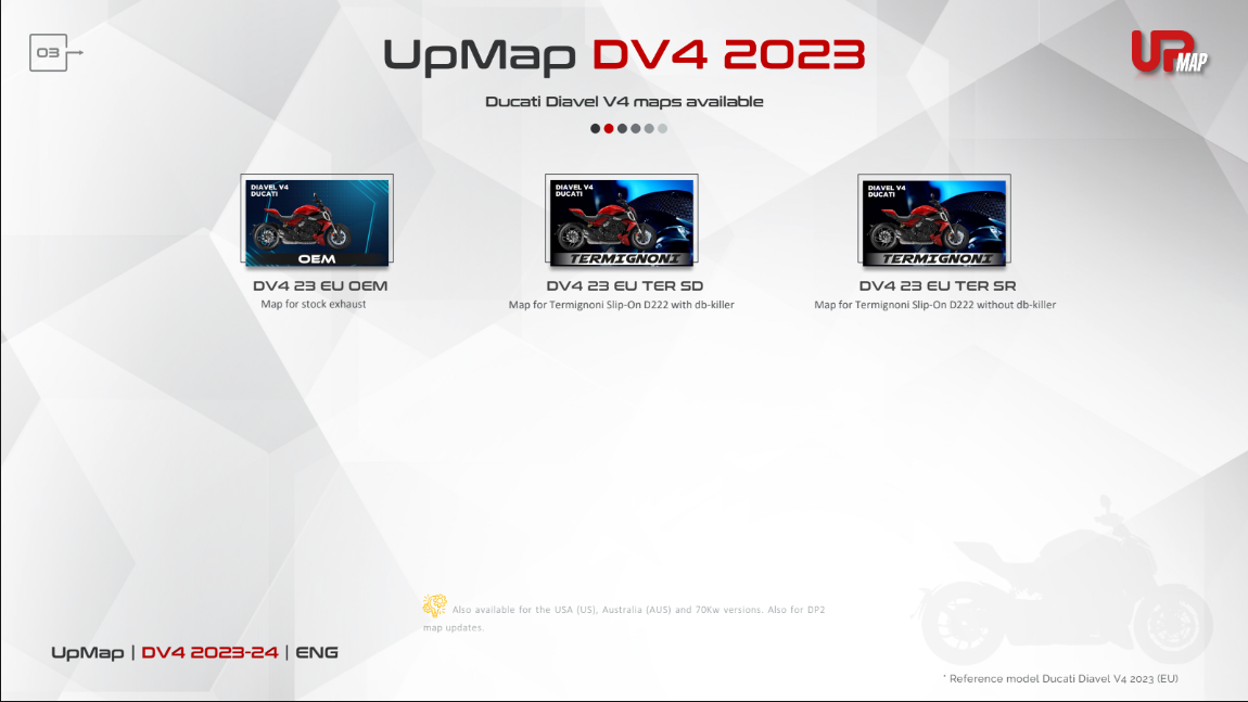 T800+ UpMap Inc Cable Ducati Diavel V4 2023-25 image 3