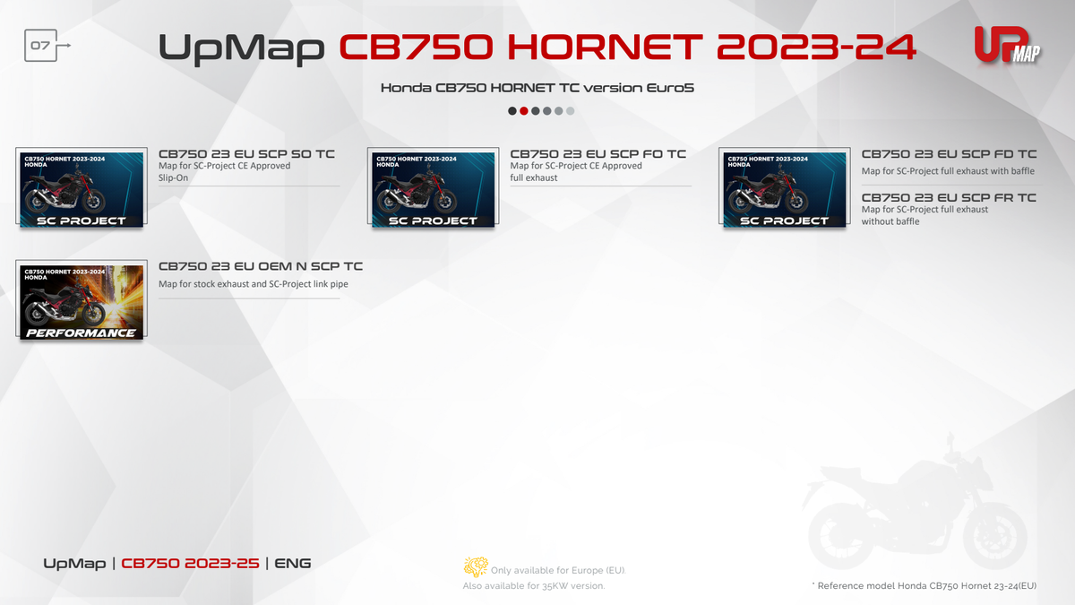 T800+ UpMap Inc Kabel Honda CB750 Hornet 2023-25 image 6