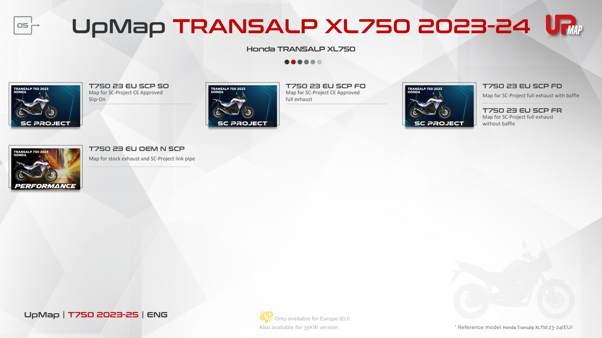 T800+ Câble UpMap Inc Honda XL 750 Transalp 2023-25 image 5