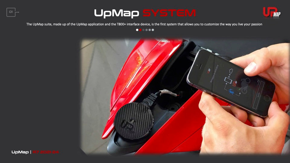 T800+ UpMap Inc Cable Yamaha YZF-R7 2021-24