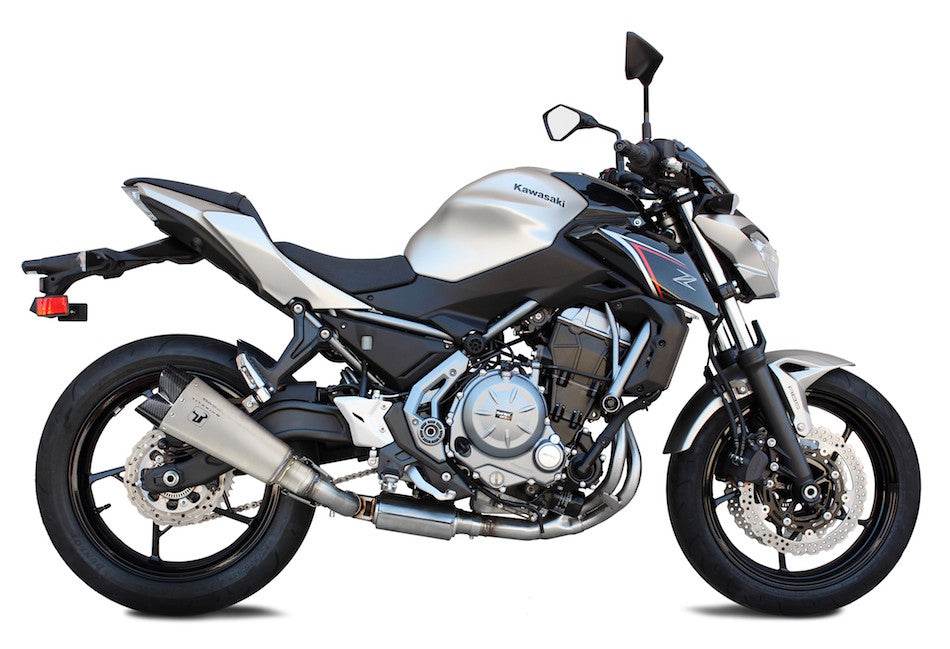 IXRACE M10 Titanium Silencer / Full System - Kawasaki Z650 2017-19