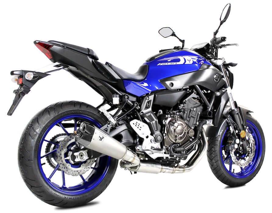 IXRACE M10 Titanium Silencer / Full System - Yamaha MT-07 2014-20